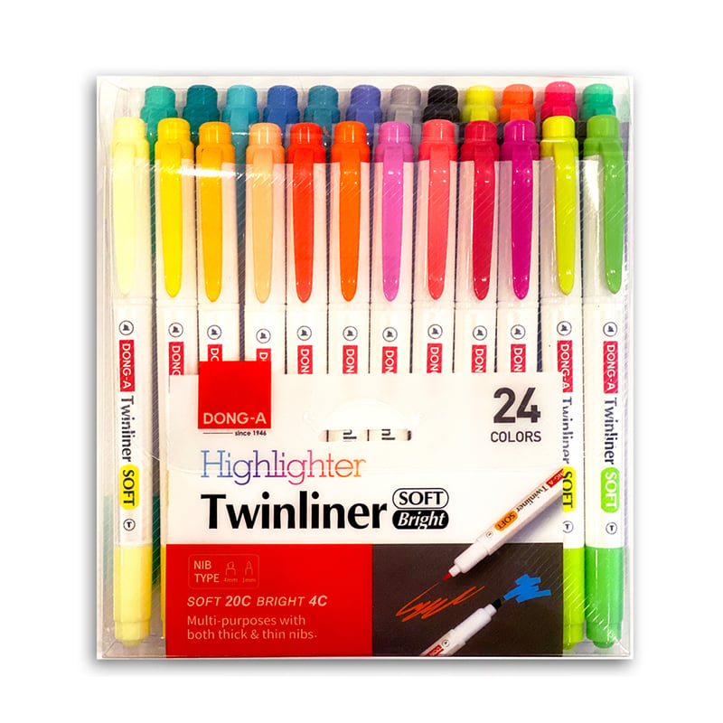 DONG-ATWINLINER SOFT FOSFORLU 24LÜ KALEM SET 24LÜ359183