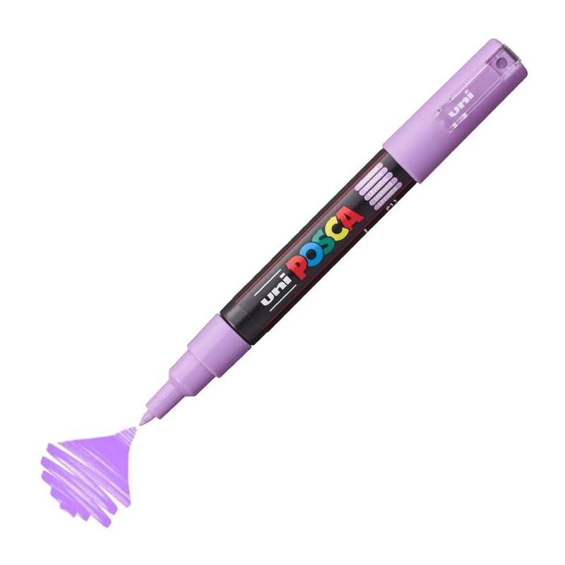 Uni Posca Marker PC-1M Extra Fine 0.7mm Lavender