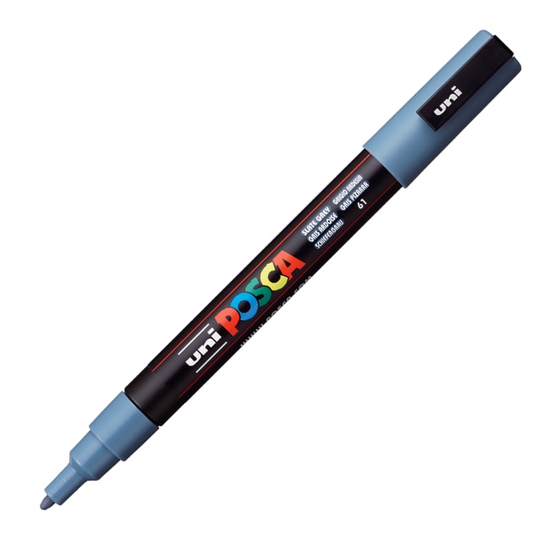 UNİBALLUNİBALL PC-3M POSCA 0.9-1.3mm SU BAZLI POSTER MARKÖR SLATE GREYY0003054