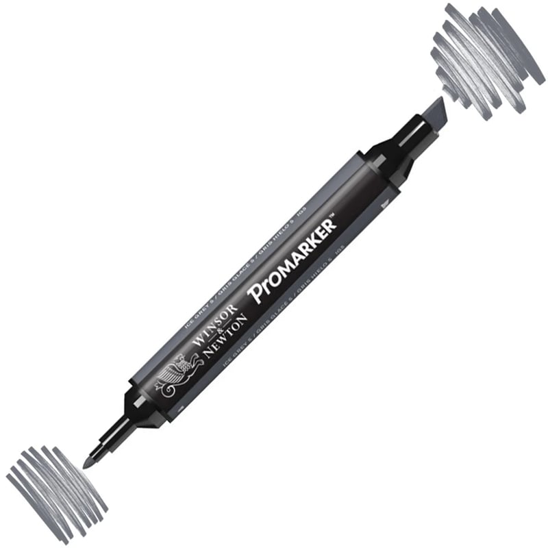 Winsor Newton Letraset Promarker Kalem IG5 Ice Grey 5