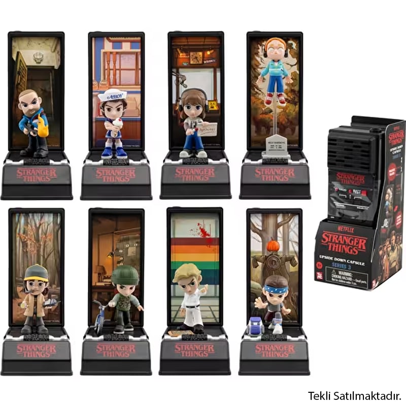 Stranger Things Walkie Talkie Kapsül Sürpriz Figür