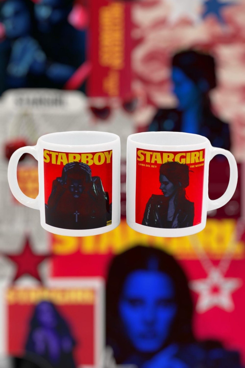 Beyaz Starboy & Stargirl Kupa