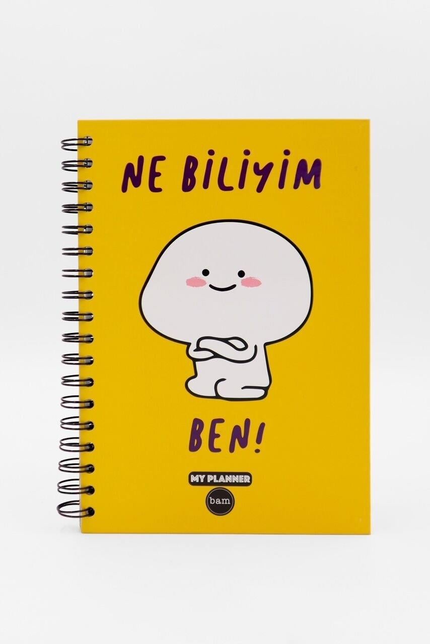 Telli Planlayıcı Defter Ajanda - Ne Bileyim Ben