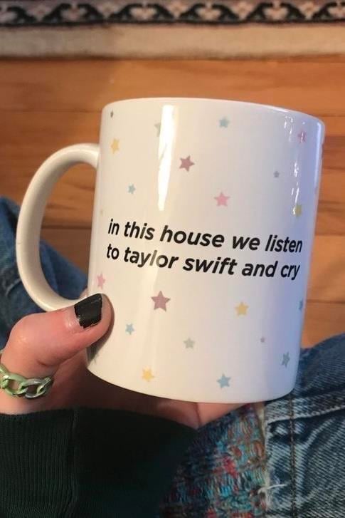 Beyaz Taylor Swift Kupa