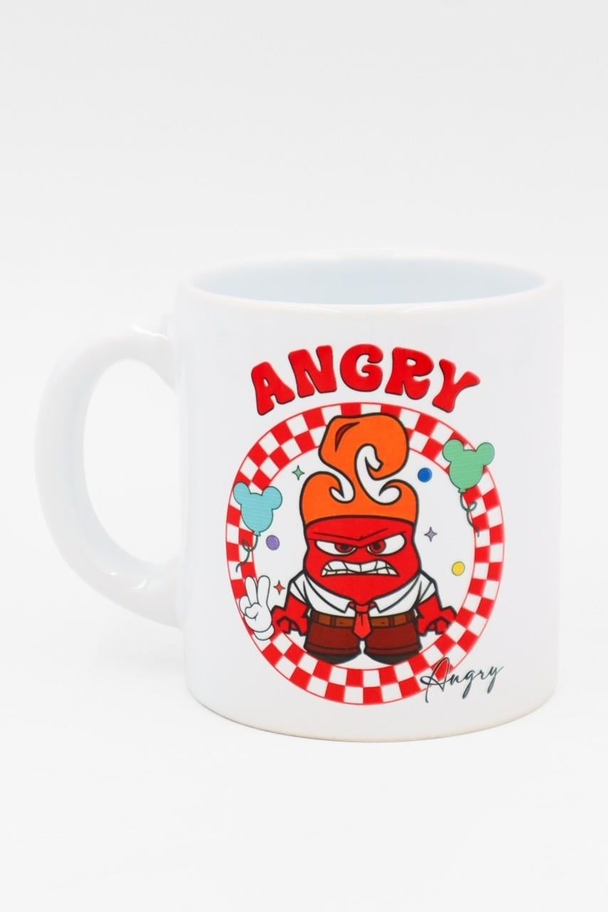 Beyaz Ters Yüz Angery Kupa