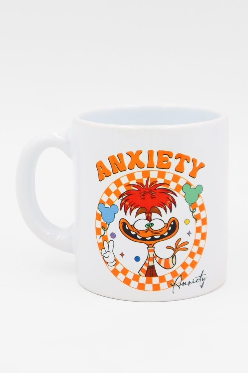 Beyaz Ters Yüz Anxiety Kupa