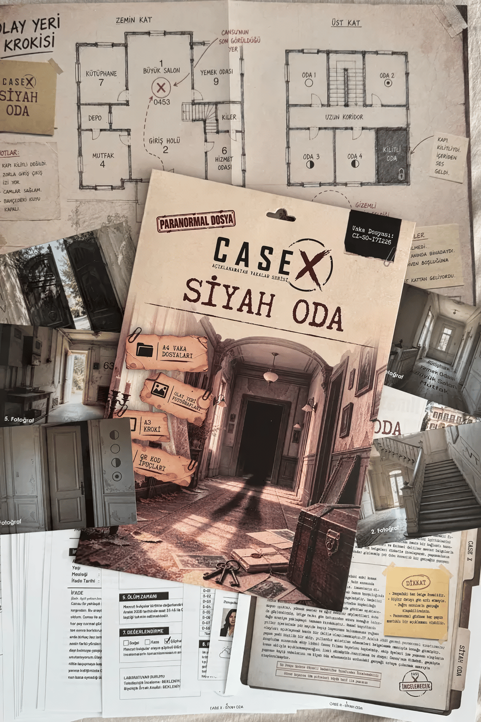 Case X Açıklanamayan Vakalar Serisi - Siyah Oda