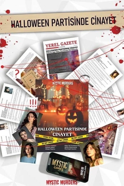 Dedektif Oyunu - Halloween Partisinde Cinayet
