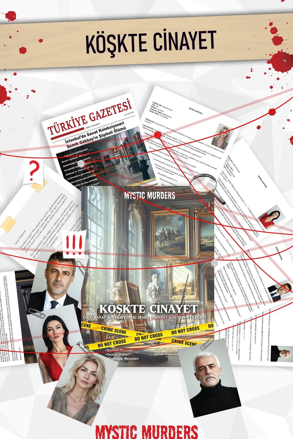 Dedektif Oyunu - Köşkte Cinayet