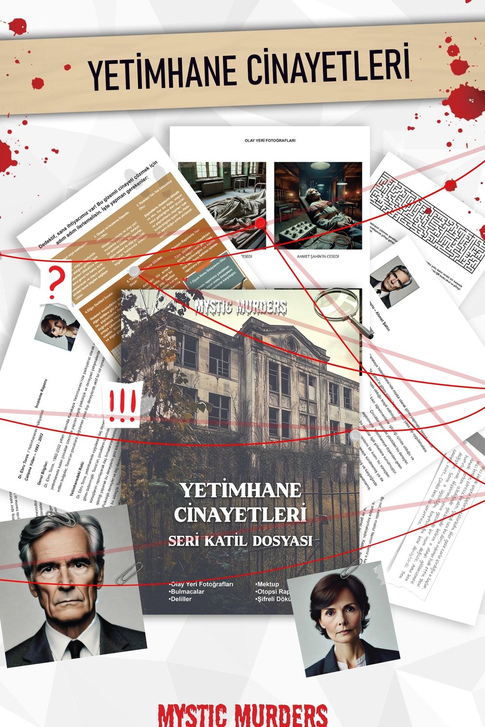 Dedektif Oyunu -Yetimhane Cinayetleri