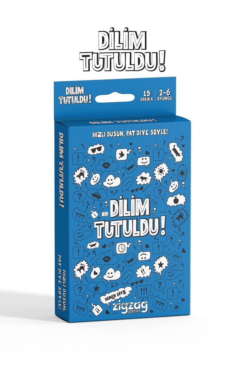 Dilim Tutuldu - Kart Oyunu - Klasik Mavi