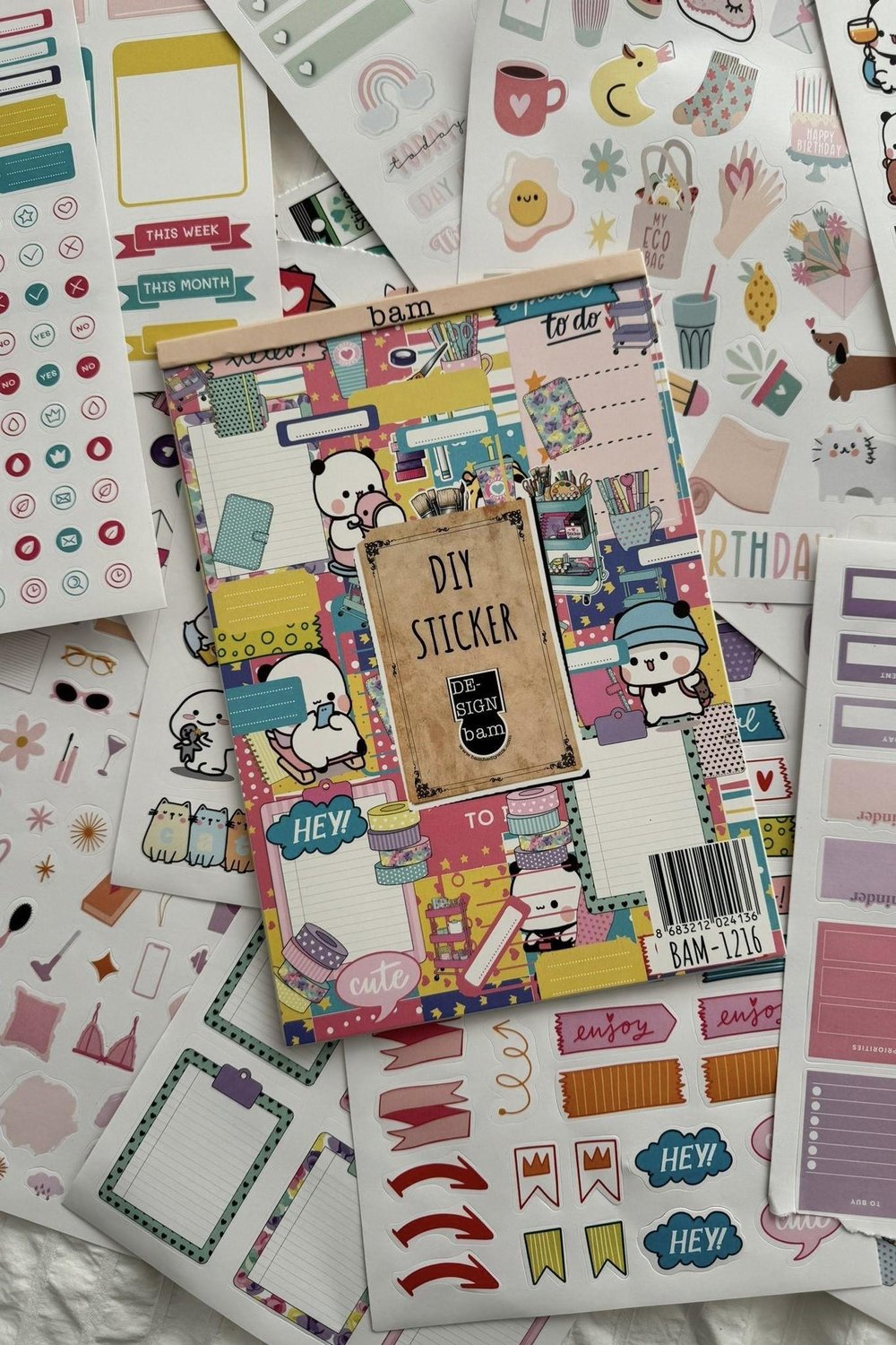DIY Sticker Kitabı Soft