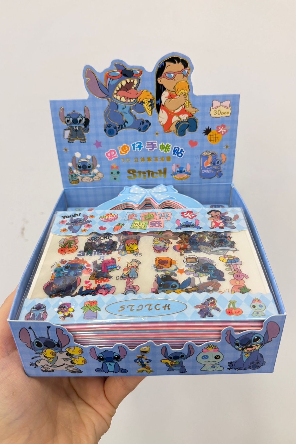 Mini Kurdele Stitch Sticker 