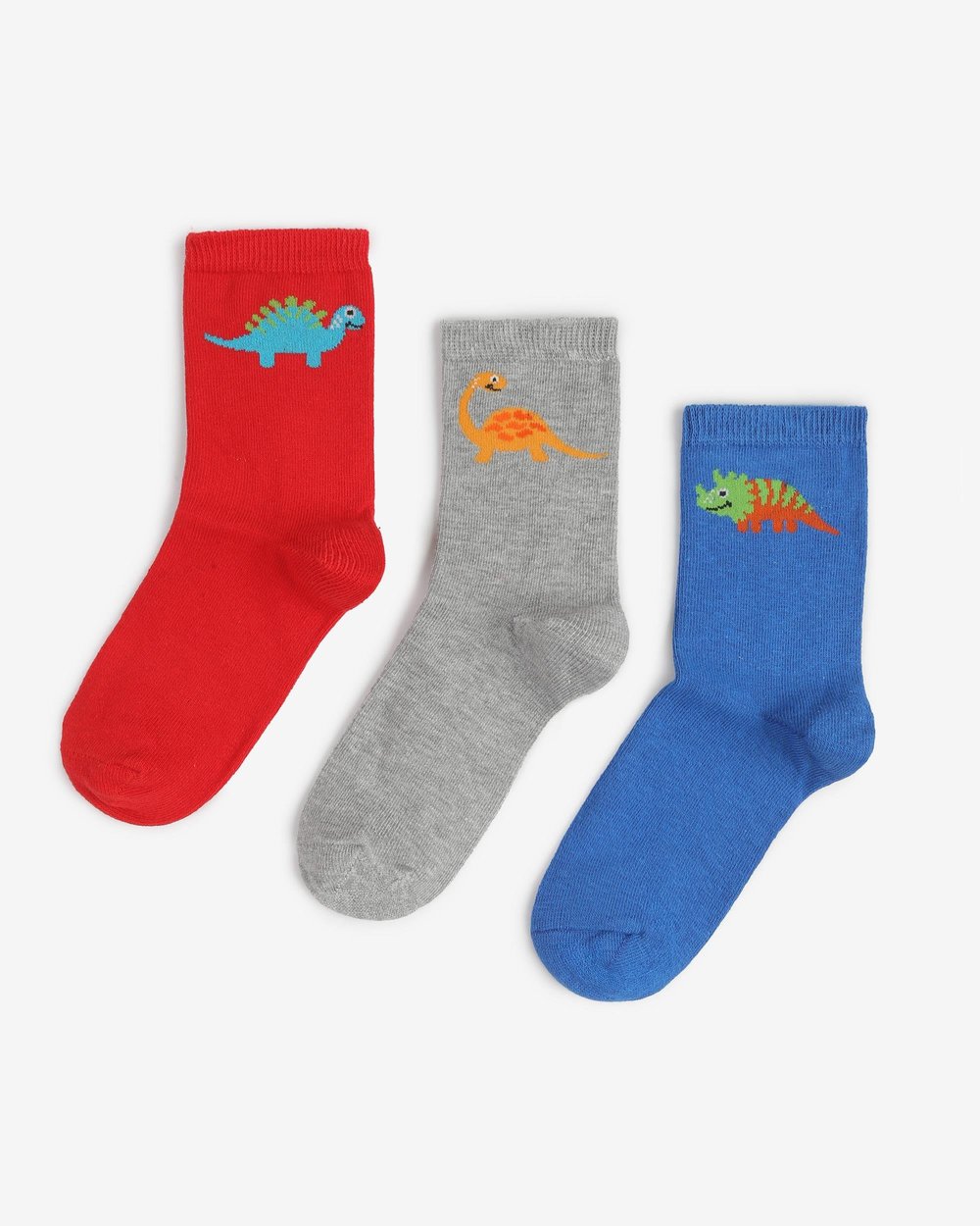 3'lü Erkek Çocuk Desenli Soket Çorap