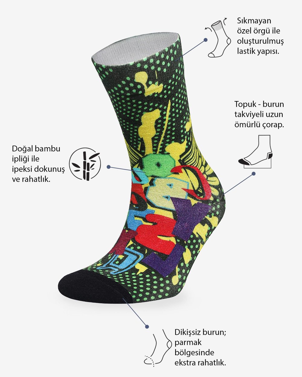 End2End Tulpar Wings Graffiti Tasarım