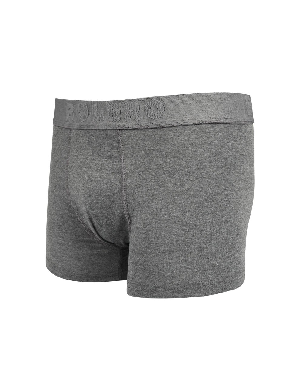 Erkek 3lü Pamuk Boxer Gri Antrasit Siyah