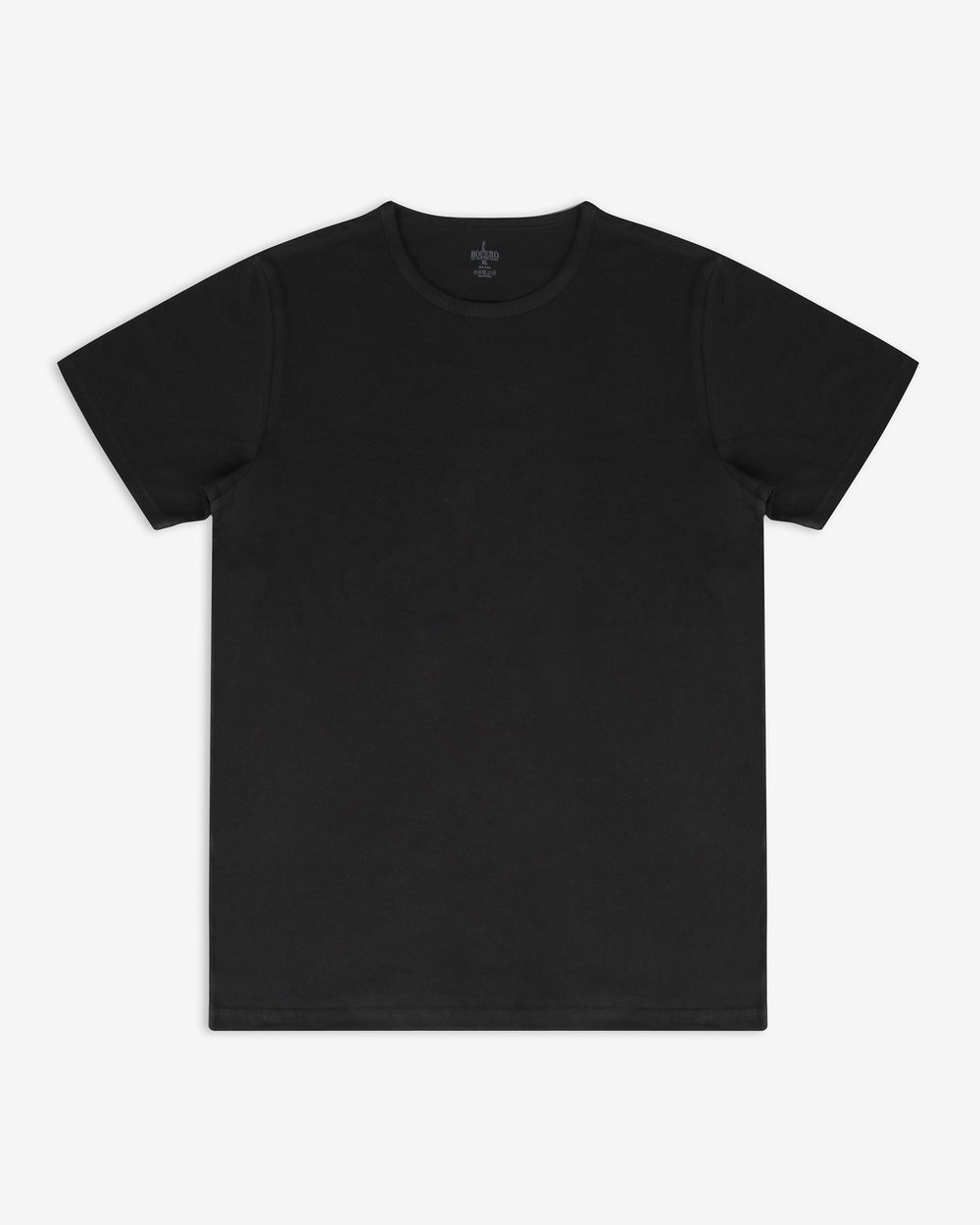 Erkek Bisiklet Yaka Fanila Siyah