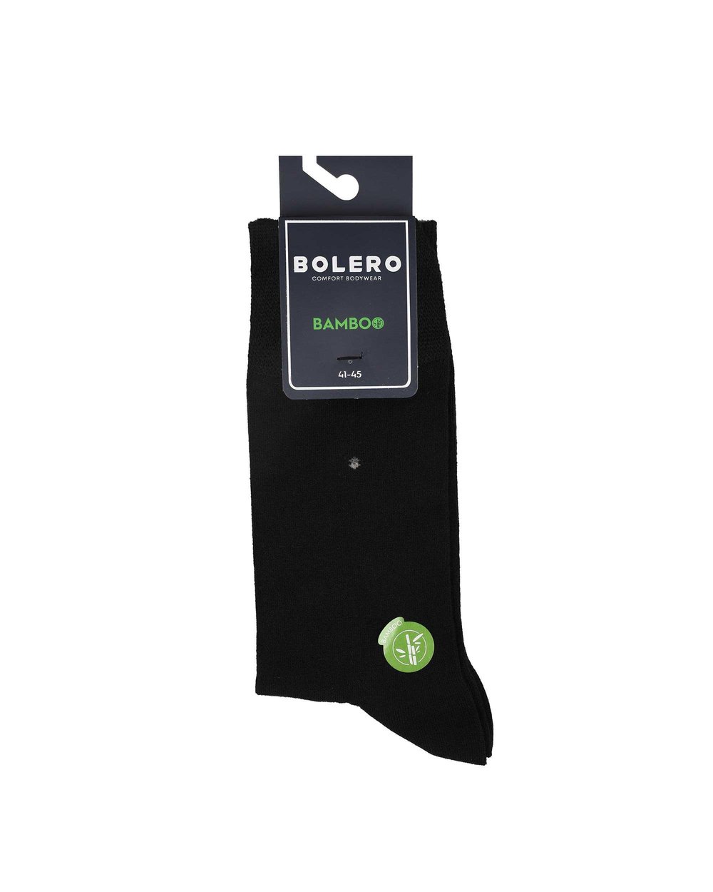 Erkek Premium Dikişsiz Bambu Çorap Siyah Simetri Desen