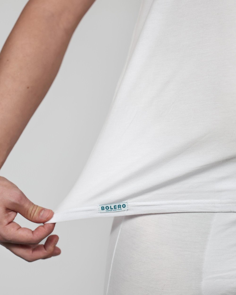 Erkek Premium Micromodal Atlet Beyaz