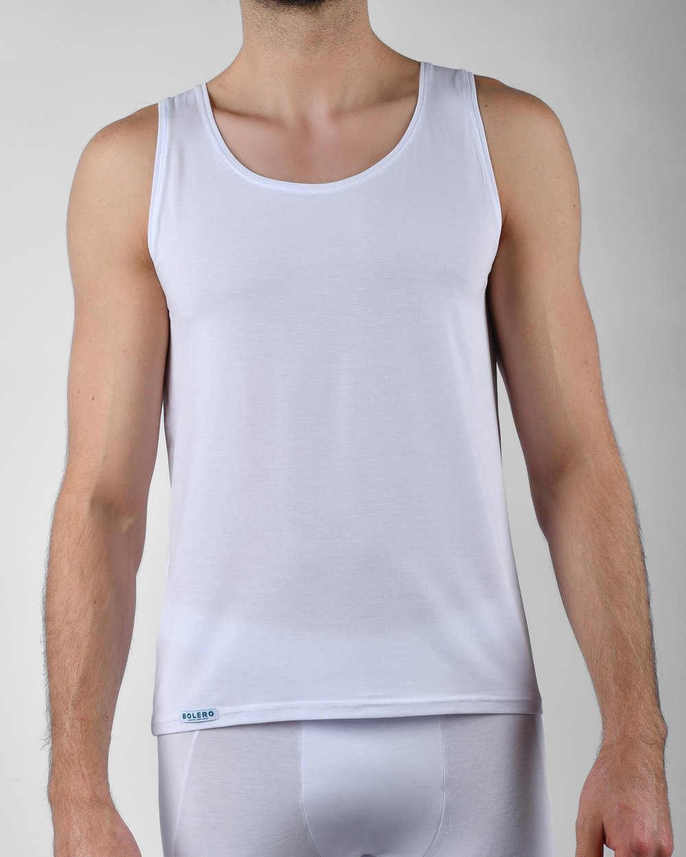 Erkek Premium Micromodal Atlet Beyaz