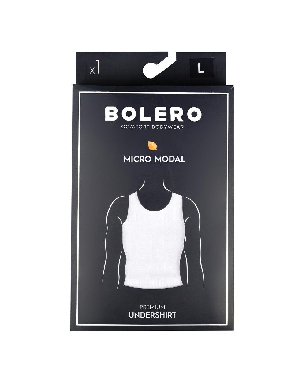 Erkek Premium Micromodal Atlet Beyaz