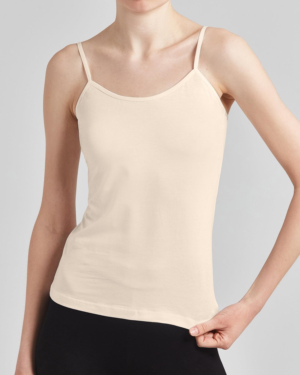 Kadın İnce Askılı Atlet Ten Rengi