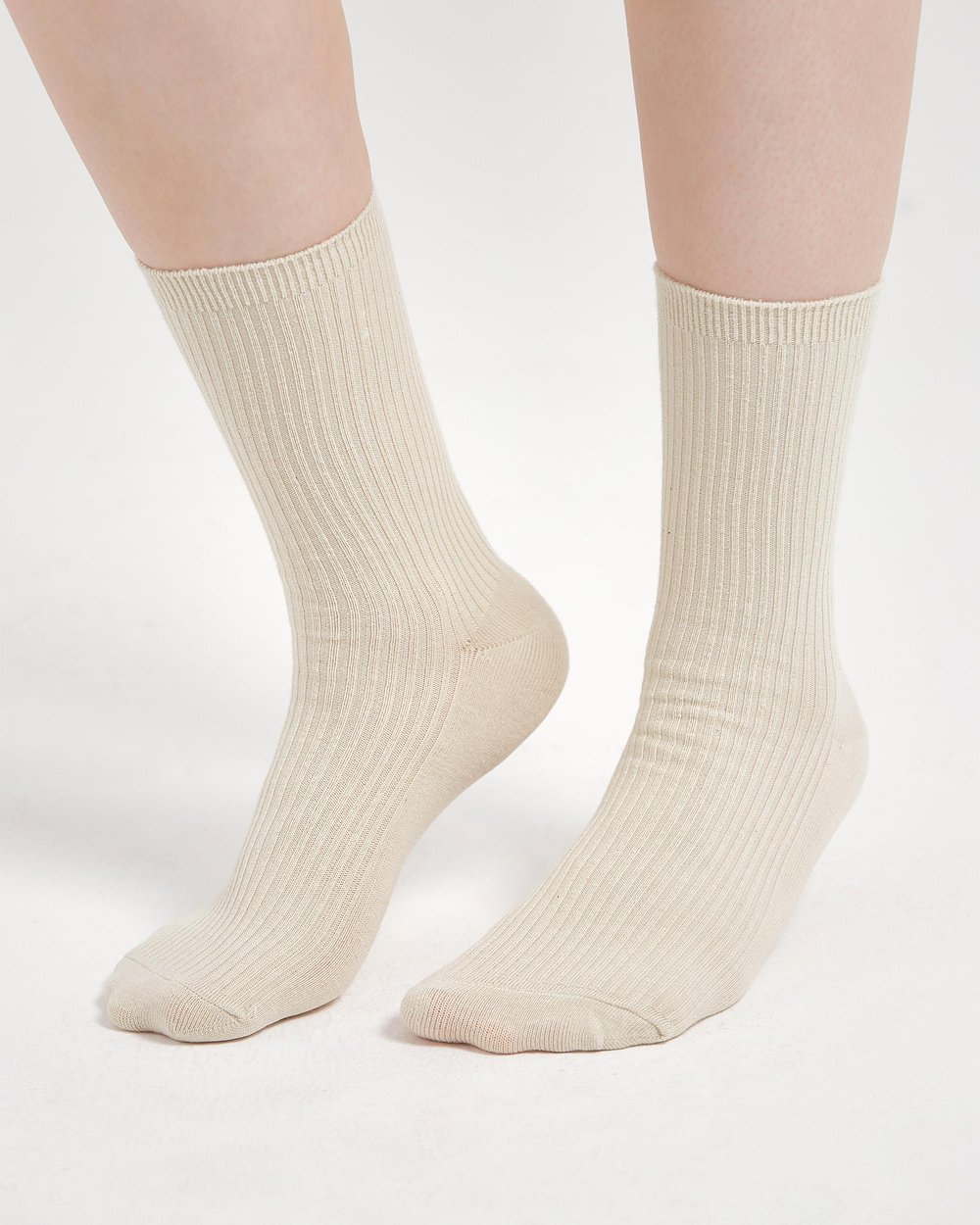 Kadın Fitilli Konfor 5li Çorap Pastel Renkler