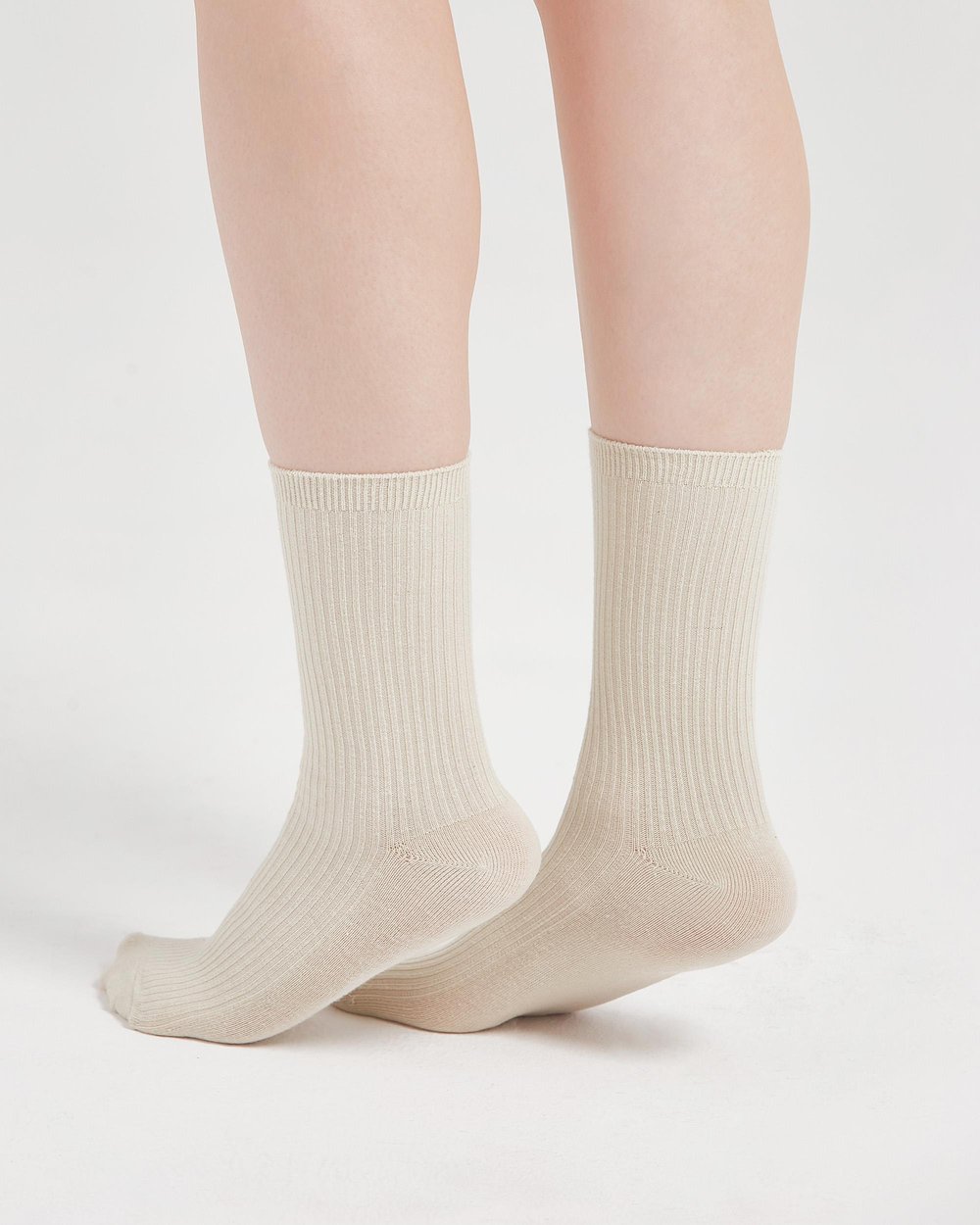 Kadın Fitilli Konfor 5li Çorap Pastel Renkler