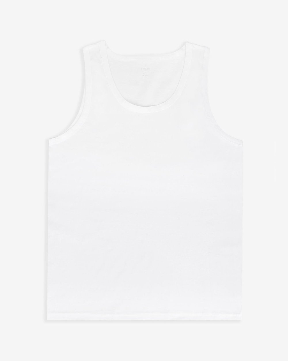 Erkek Penye Atlet Beyaz