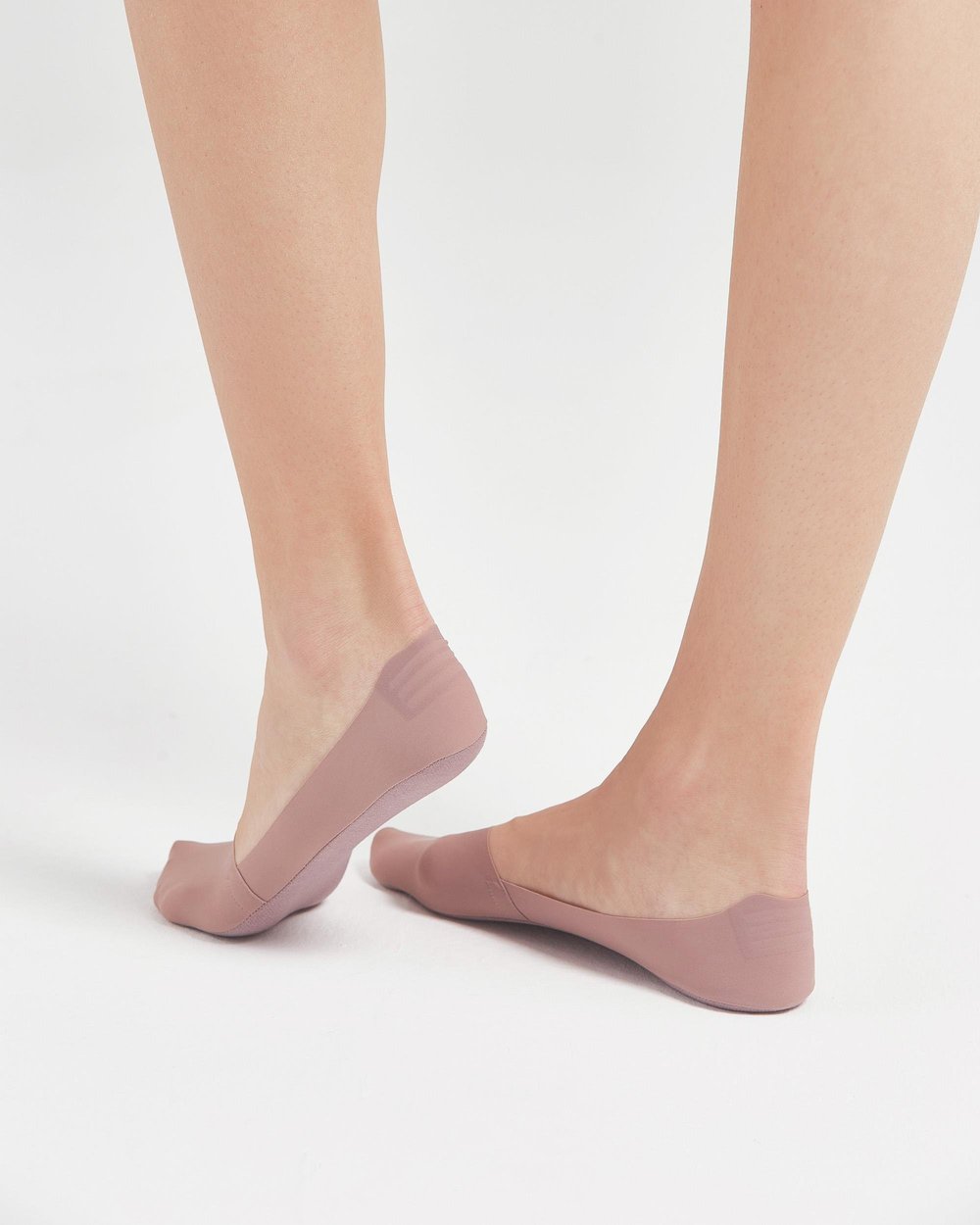 Kadın Premium Lazer Kesim Babet Çorap Mor