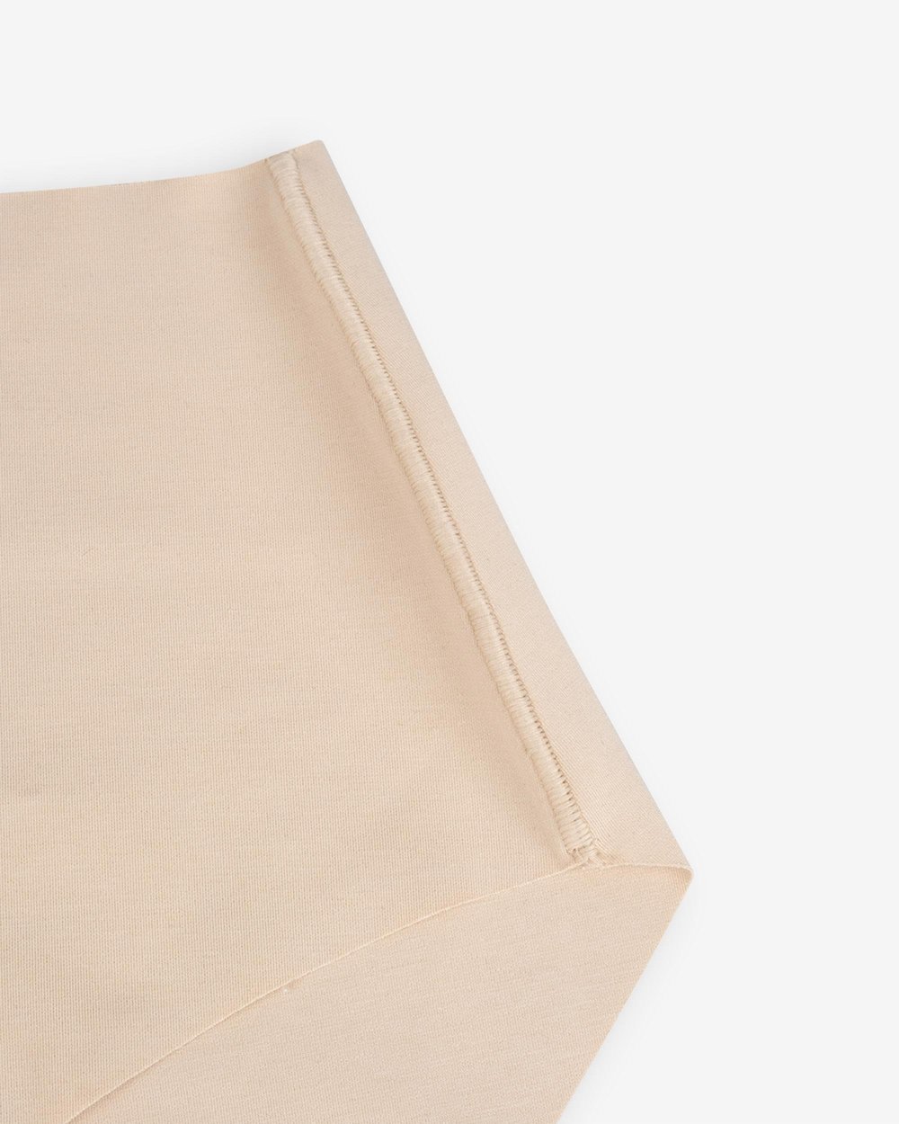 Kadın Dikişsiz Pima Pamuk Yüksek Bel Külot Ten