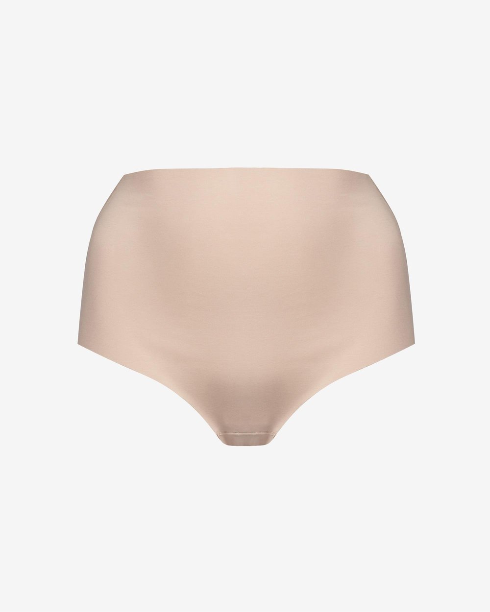 Kadın Dikişsiz Pima Pamuk Yüksek Bel Külot Ten