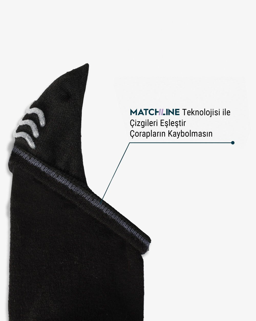 Unisex Premium Dikişsiz Görünmez Bambu Çorap Siyah 