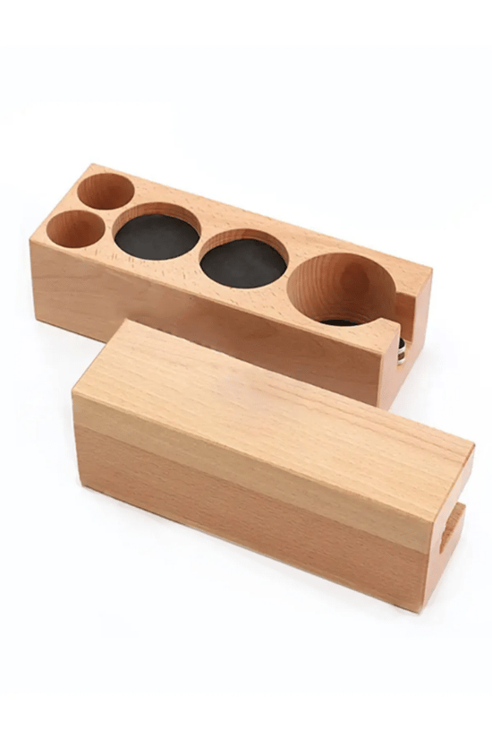 Vosco Macaron 3'lü Mod-5 Ahşap Tamper Set