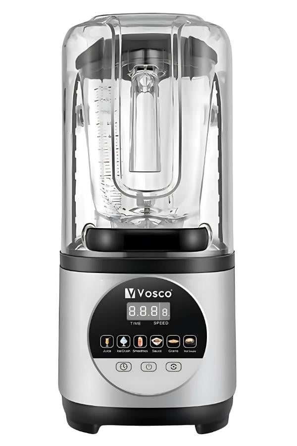 Vosco Soundproof Bar Blender Pro Kapaklı 2 Lt Buz Kırıcılı 2200W