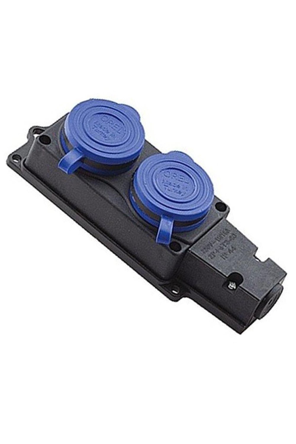 1x16 Monofaze Kauçuk 2'li Grup Priz