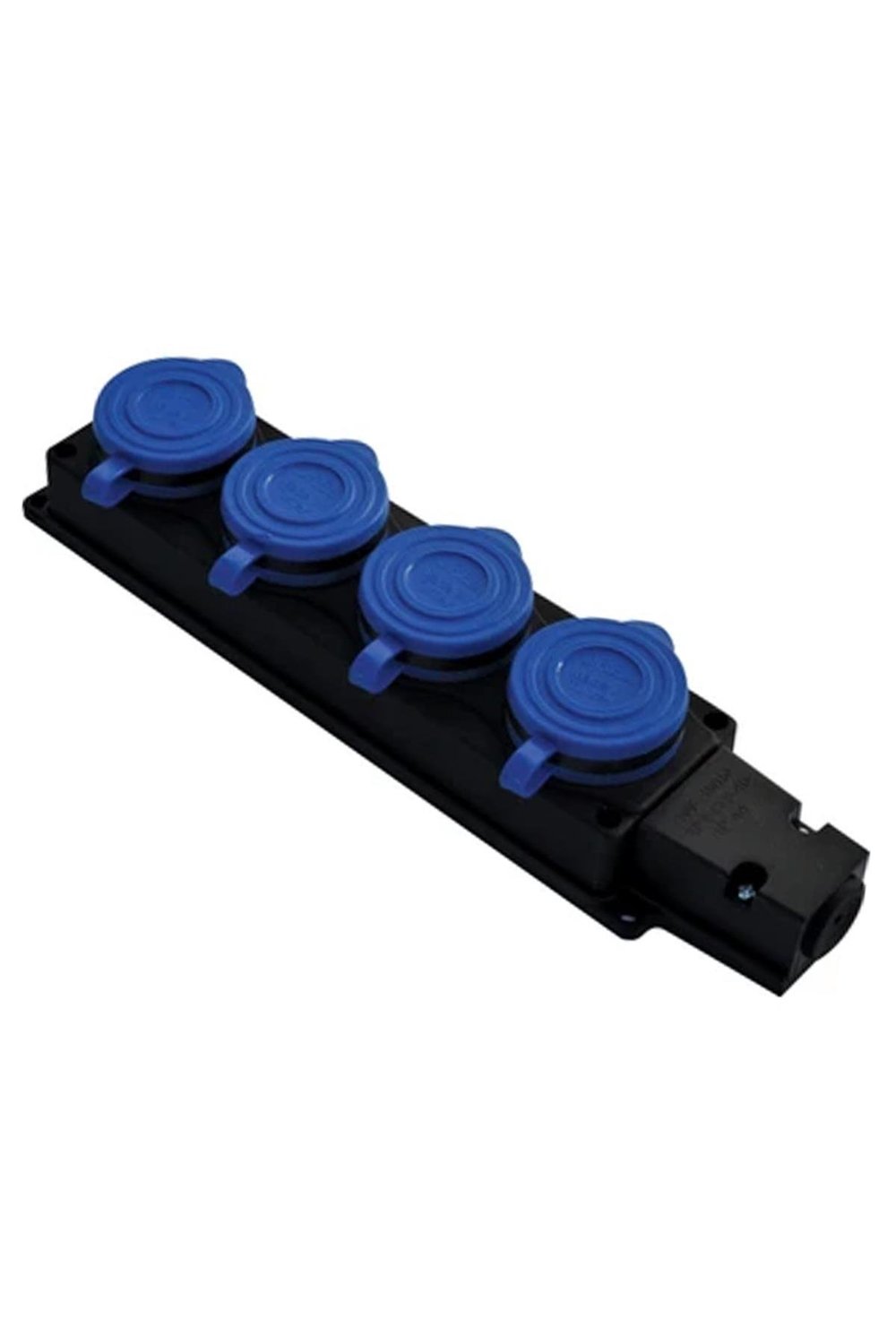 1x16 Monofaze Kauçuk 4'lü Grup Priz