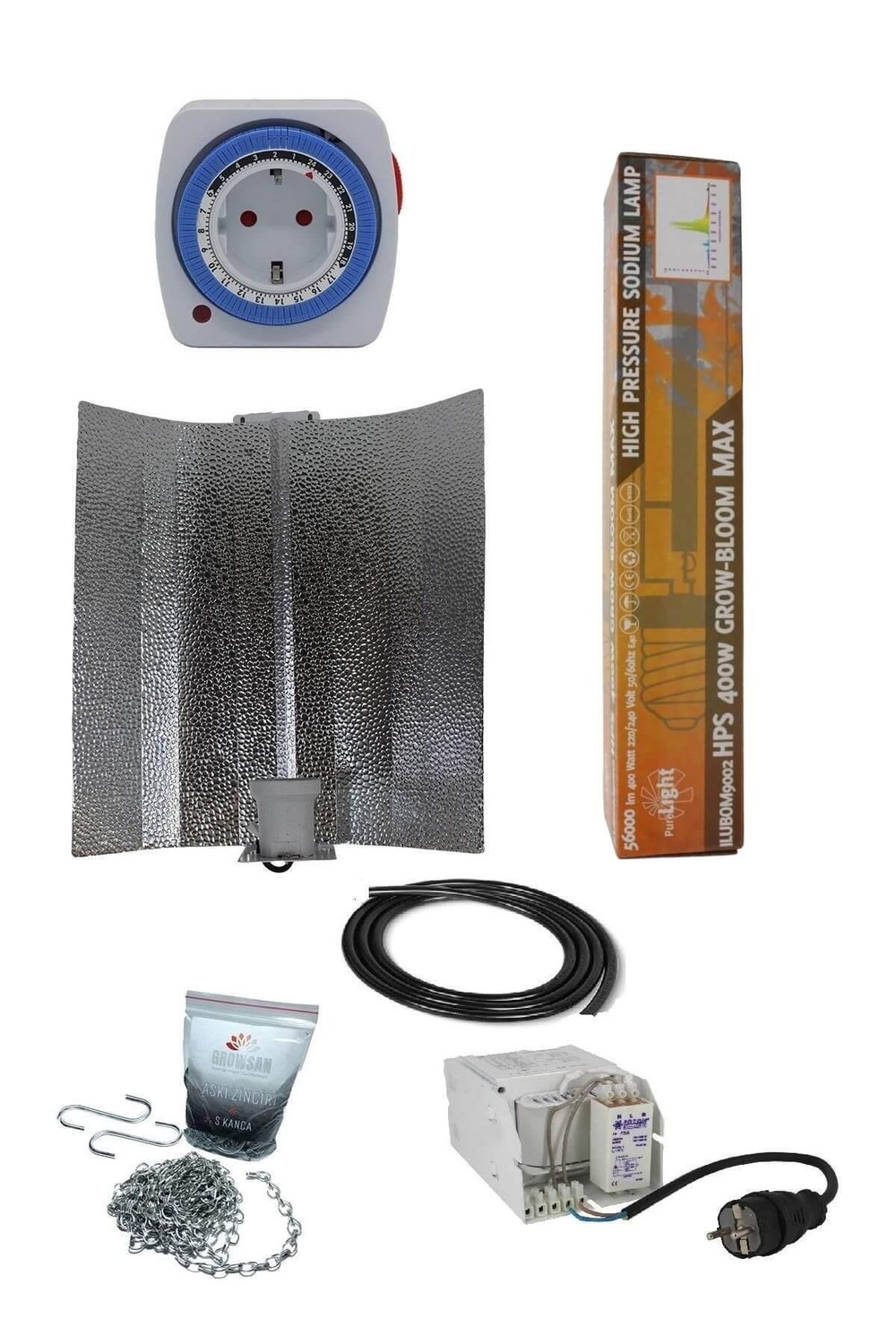 400W Foton Balastlı Grow Bloom Max Set