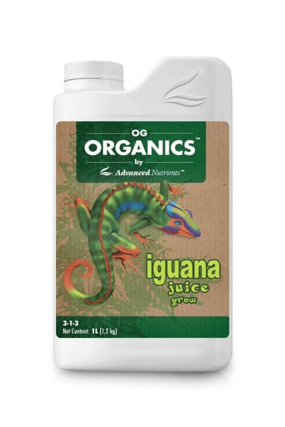 Advanced Nutrients OG Organics iguana Juice Grow 1 Litre Bitki Besini