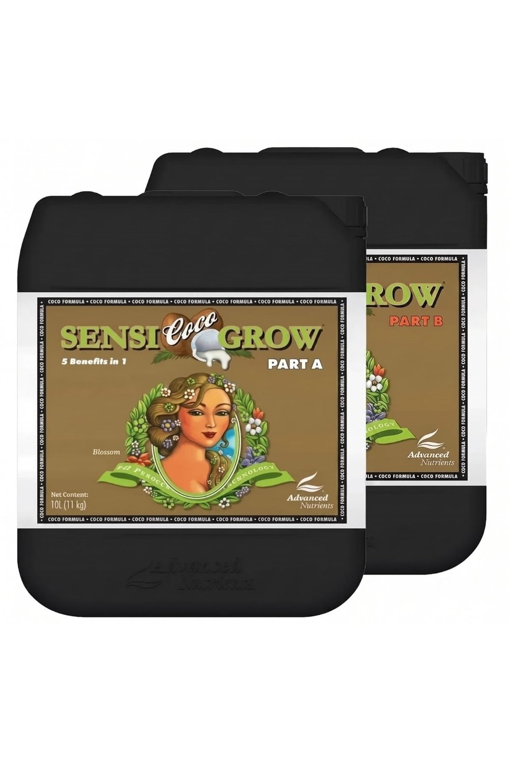Advanced Nutrients Sensi Coco Grow Part A-B PH Perfect 10 Litre