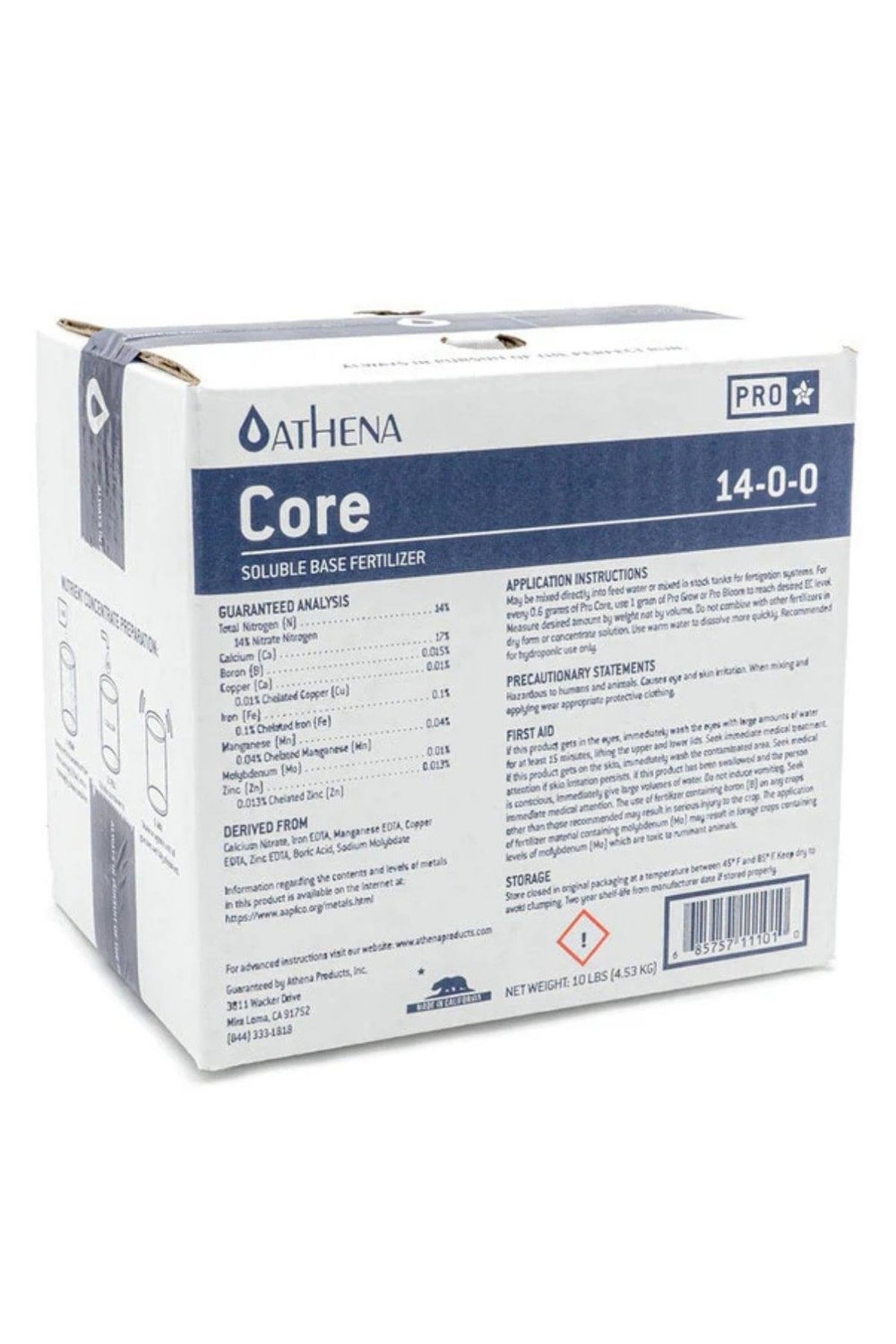 Athena Pro Core 4.5 Kg Toz Bitki Besini