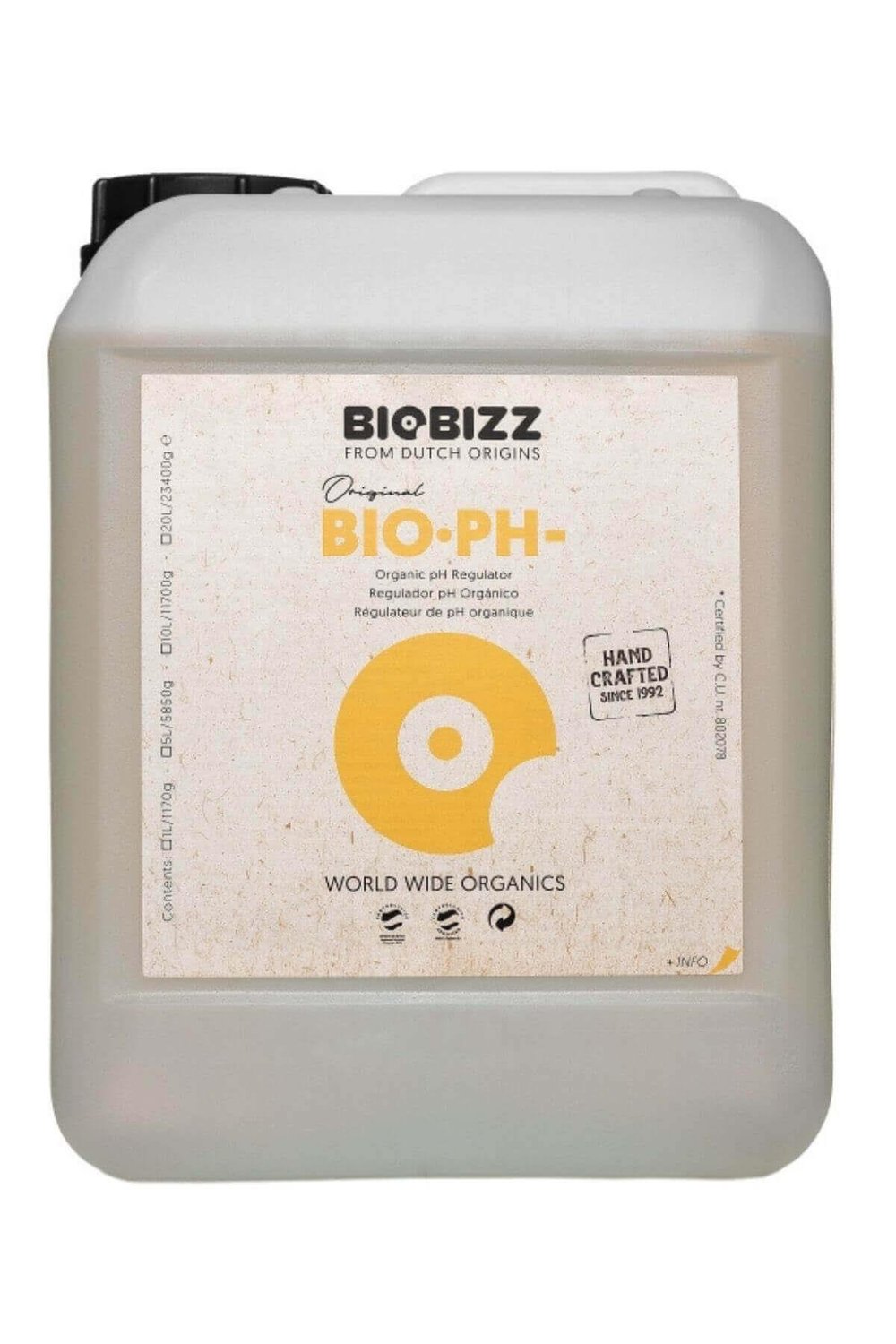 Biobizz Bio PH Down 5 Litre Bitki PH Düşürücü