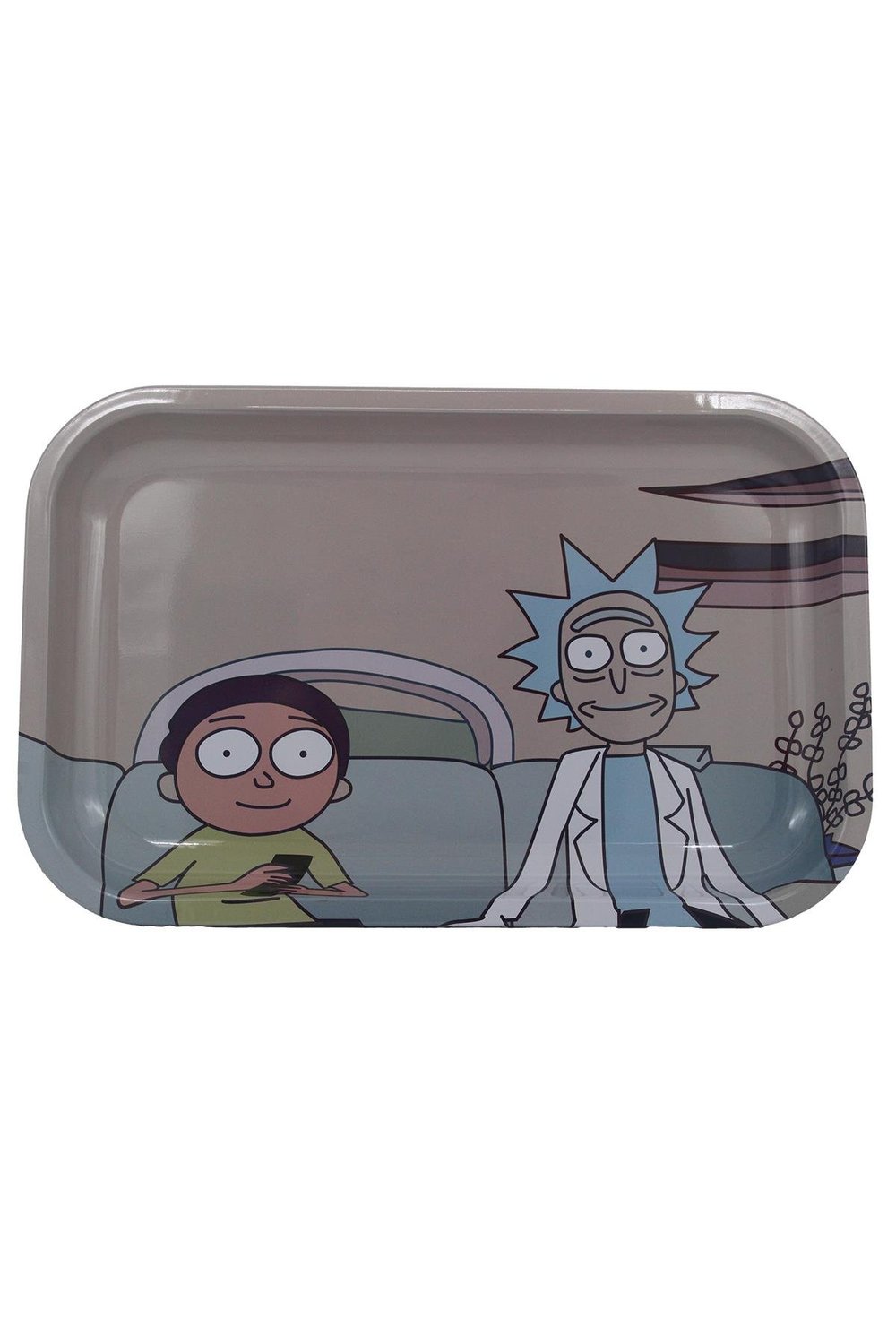 Büyük Metal Tepsi Rick&Morty