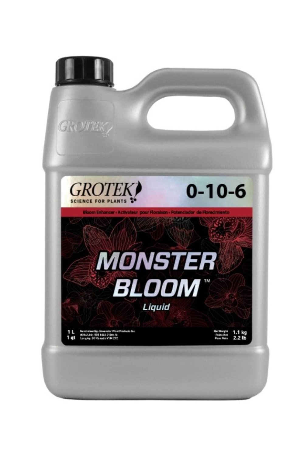 Grotek Monster Bloom Likit 1 Litre Bitki Çiçek Arttırıcı