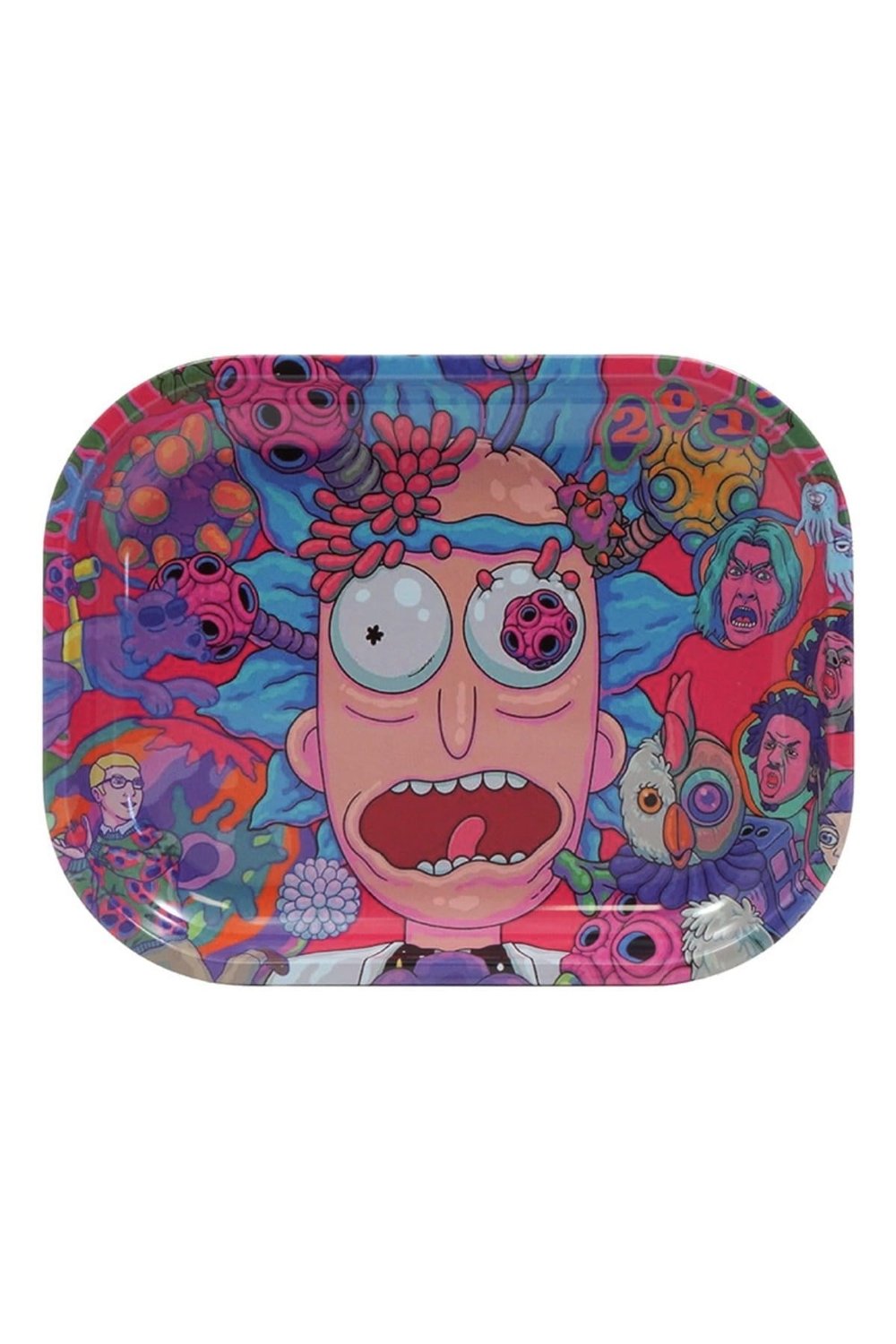 Küçük Metal Tepsi Crazy Rick
