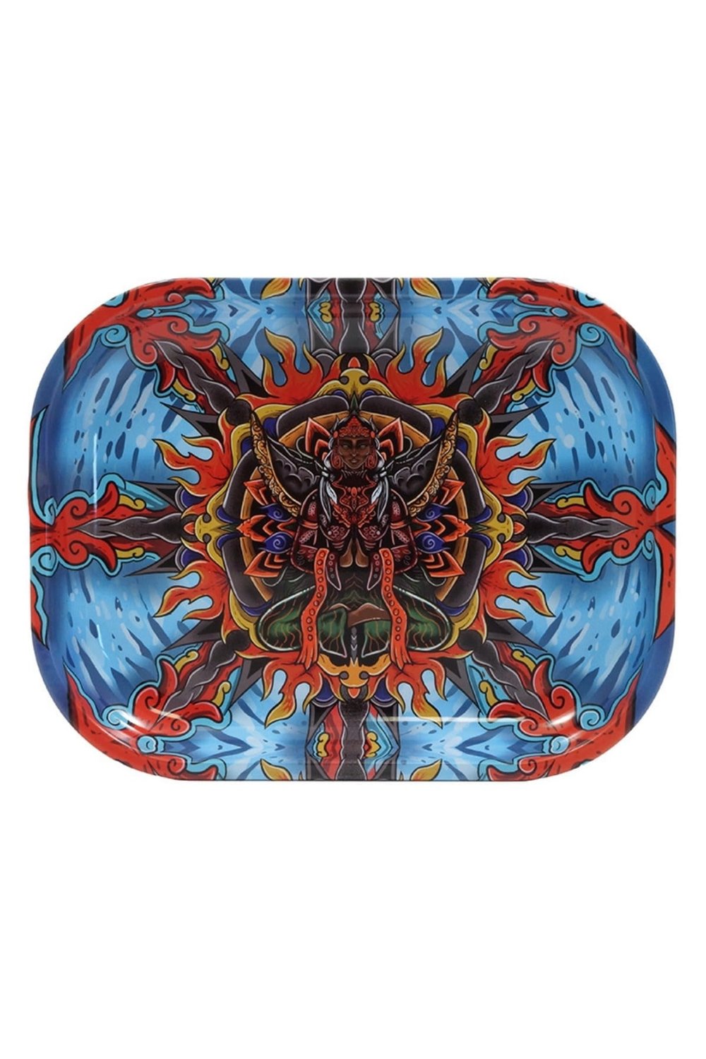 Küçük Metal Tepsi  Mandala Trance
