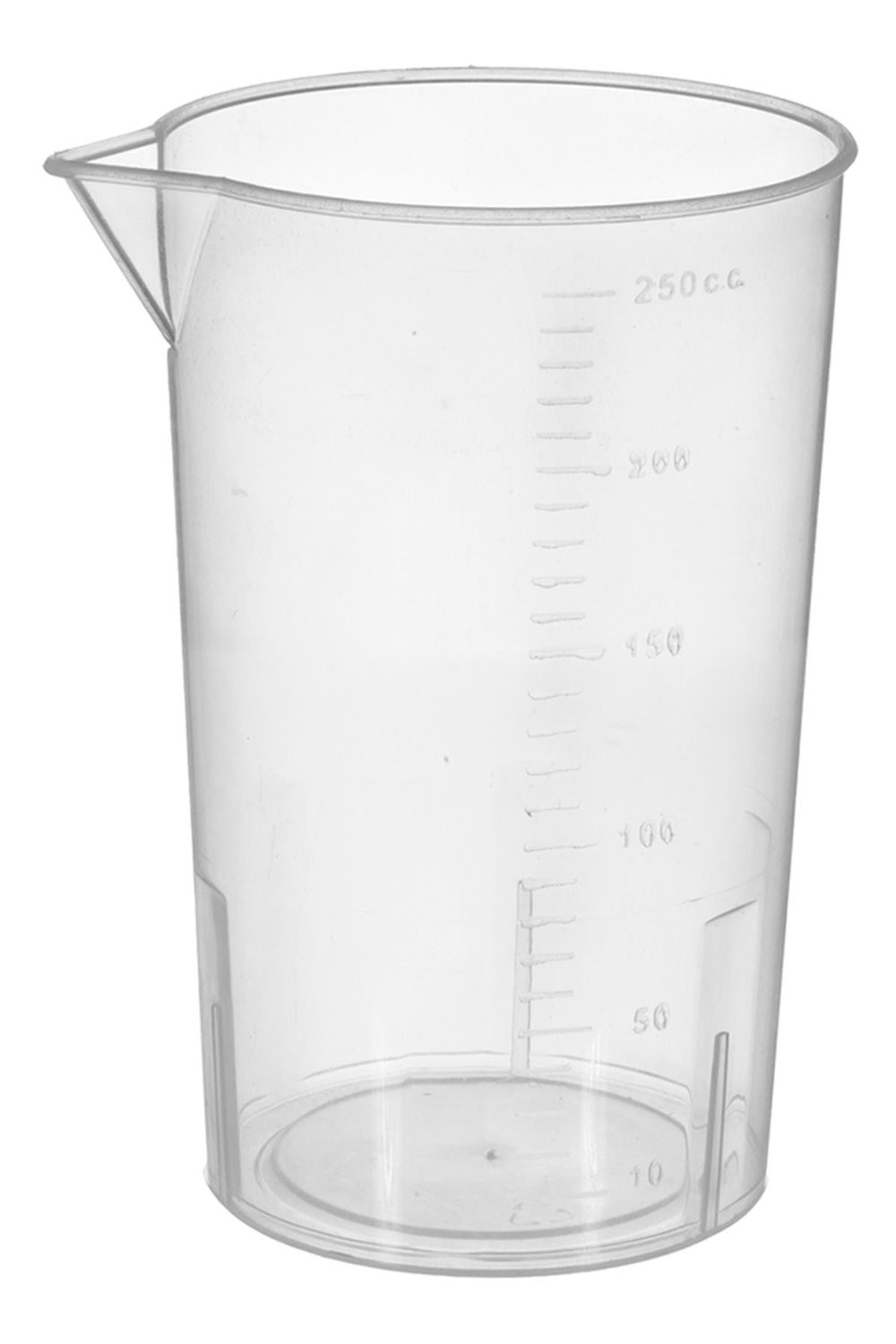 Plastik Sıvı Ölçüm Kabı 250 ml