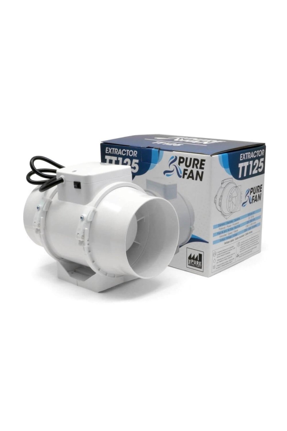 Pure Fan TT 125 - 280 m3 Fan
