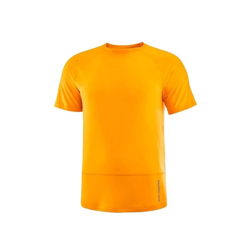 Salomon Graphic Ss M Erkek T-Shirt Turuncu LC2247000