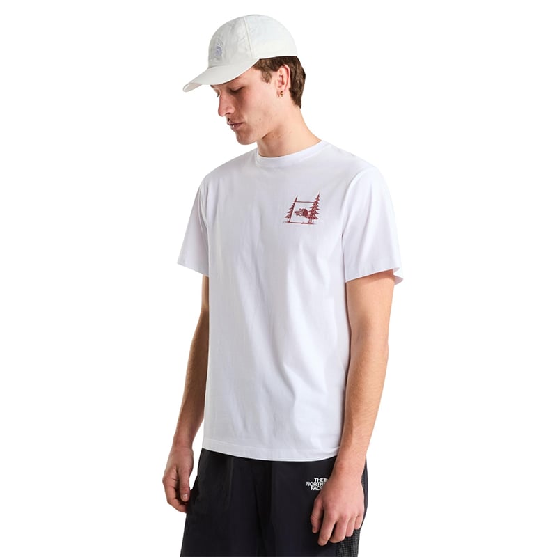 M Campıng Relaxed Erkek T-Shirt NF0A8GQMFN41